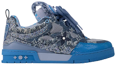 Swarovski x Louis Vuitton Skate Sneaker Blue Monogram