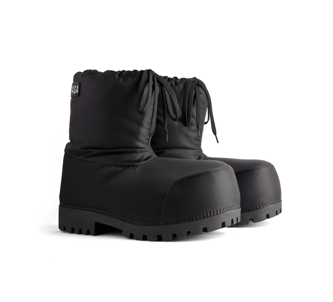 Balenciaga Alaska Low Boot - Black