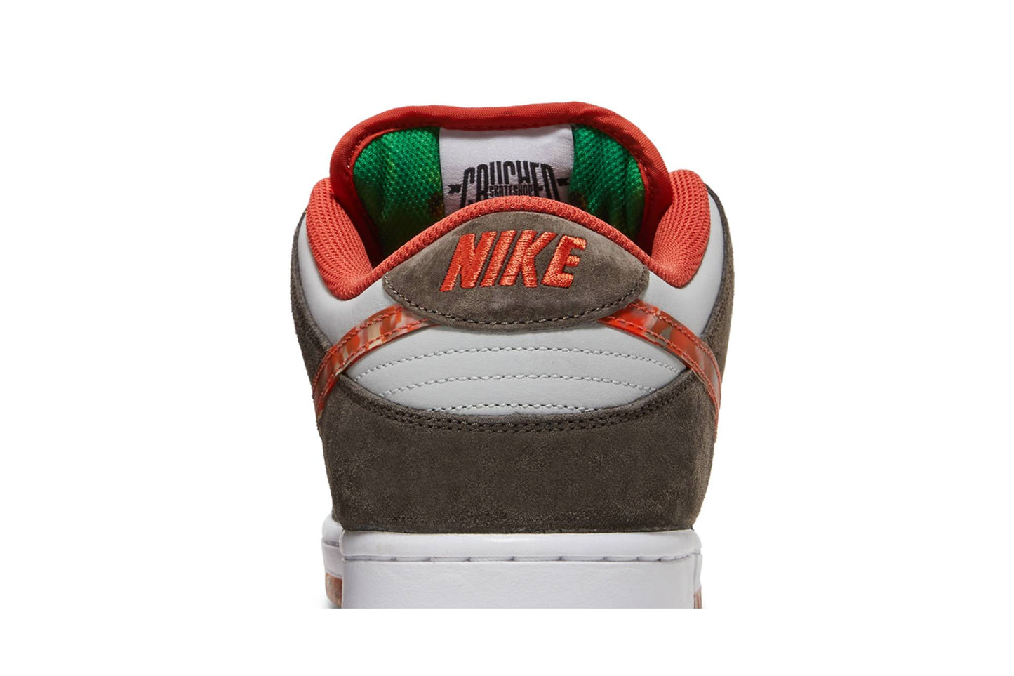 NIKE SB DUNK LOW ‘OLIVE GREY/MANTRA ORANGE’