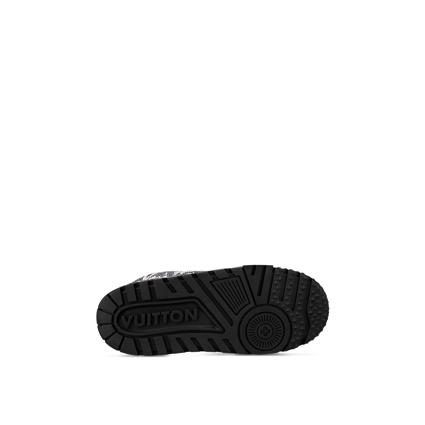 LOUIS VUITTON Crystal black trainer
