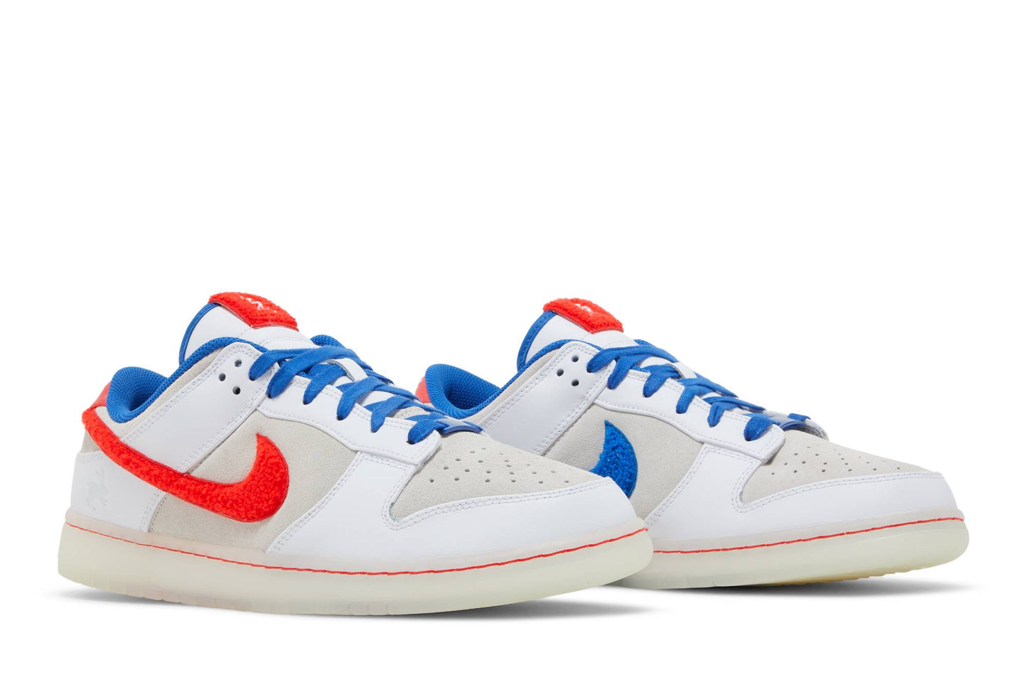 NIKE DUNK LOW  ‘WHITE/CRIMSON-VARSITY ROYAL’